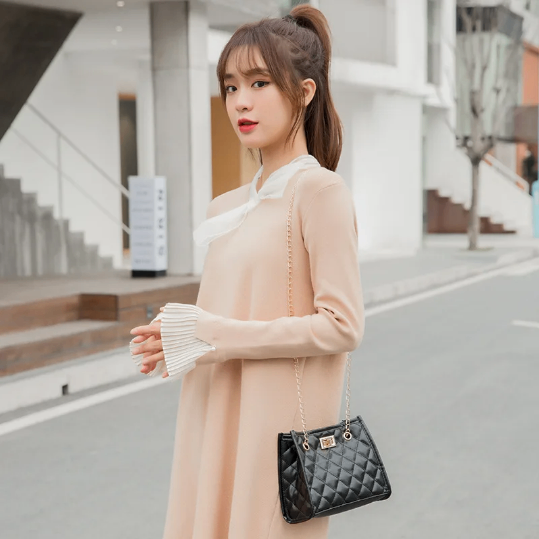 Sac bandoulière matelassé