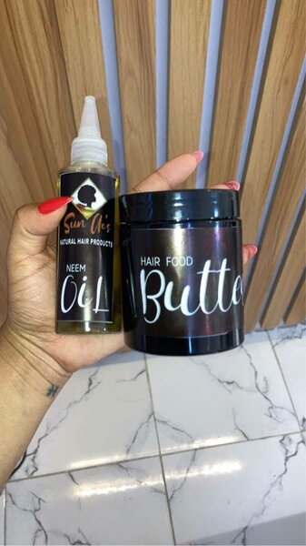 SunAe's hair oil and butter