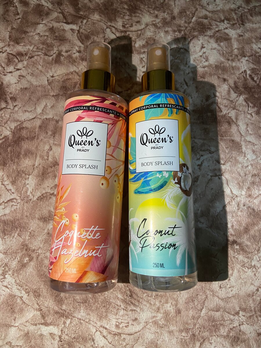 Parfums corporels variés