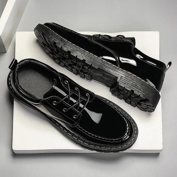 Mocassin en simili cuir