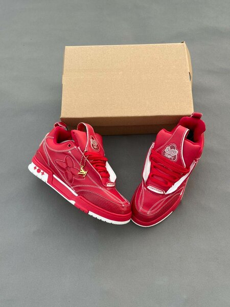 Baskets rouges tendance