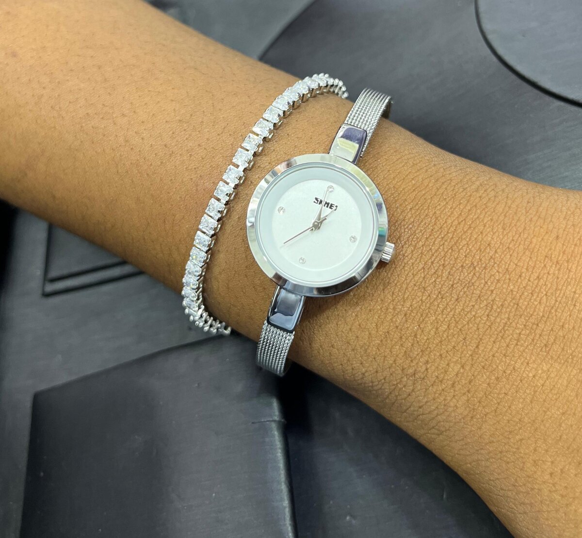 Watch and matching bracelet