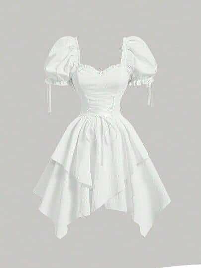 Robe Blanche Bohème Chic