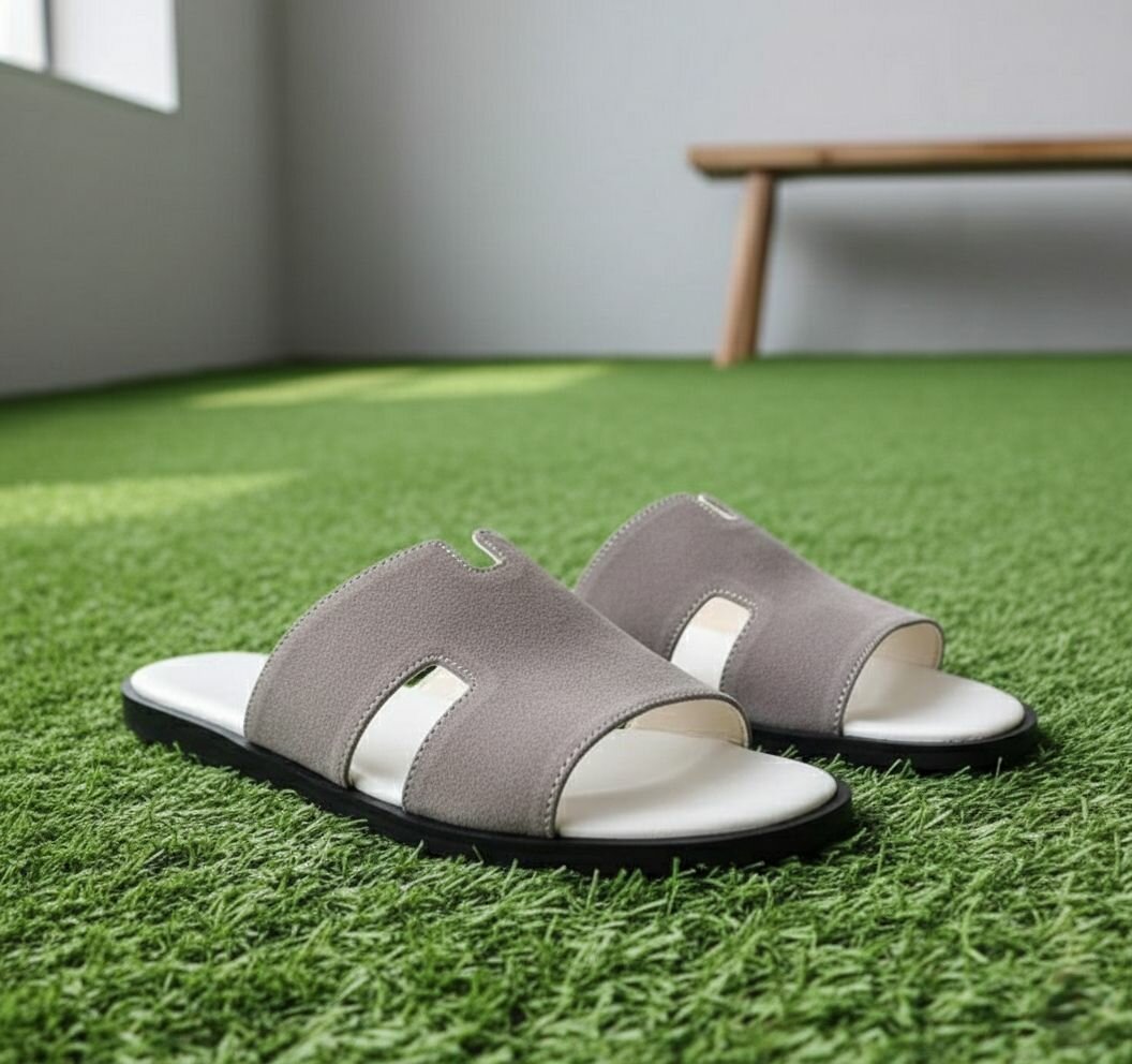 Sandales véritable lisse