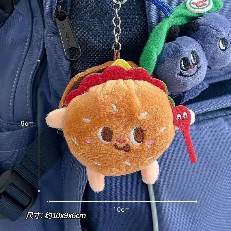 Pendentif sac à hamburger