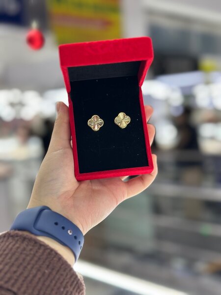 Серьги 585 Италия