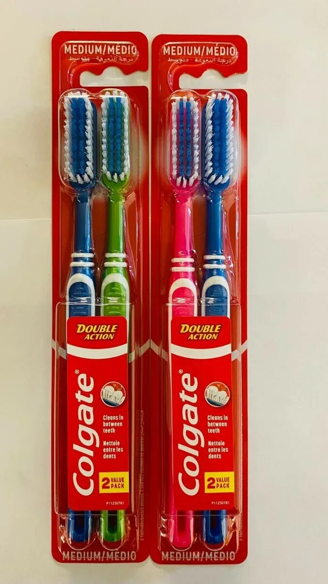 Colgate double action toothbrush value pack