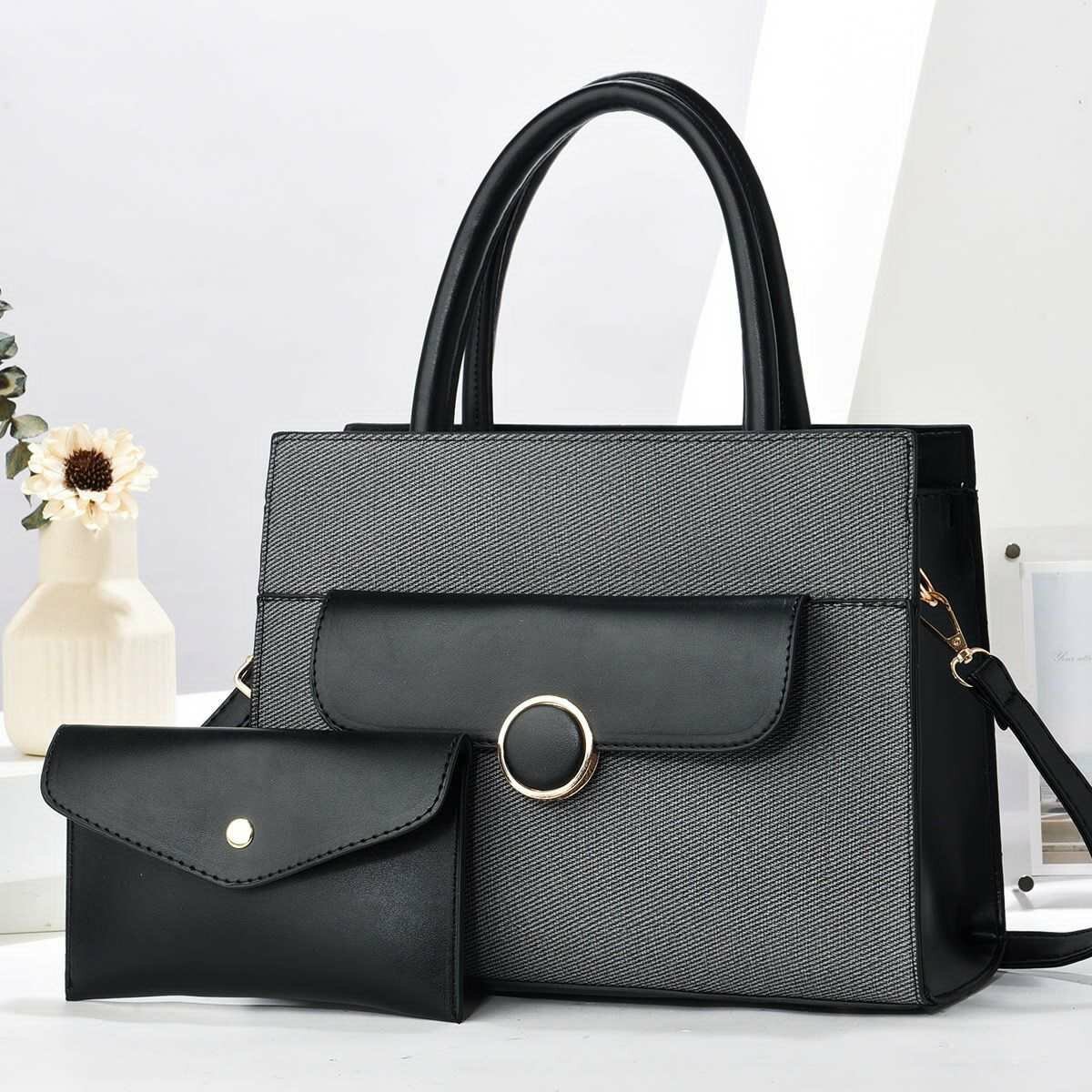 Sac à Main Élégant avec Pochette