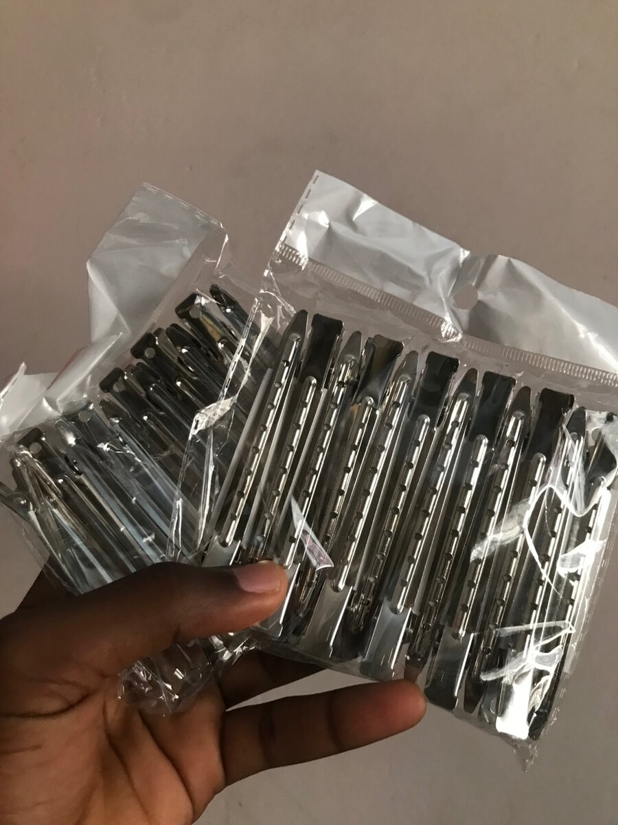 Hair metallic pins