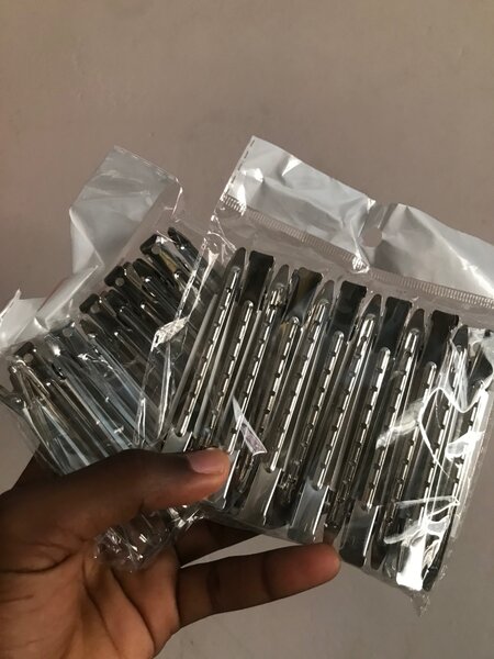 Hair metallic pins