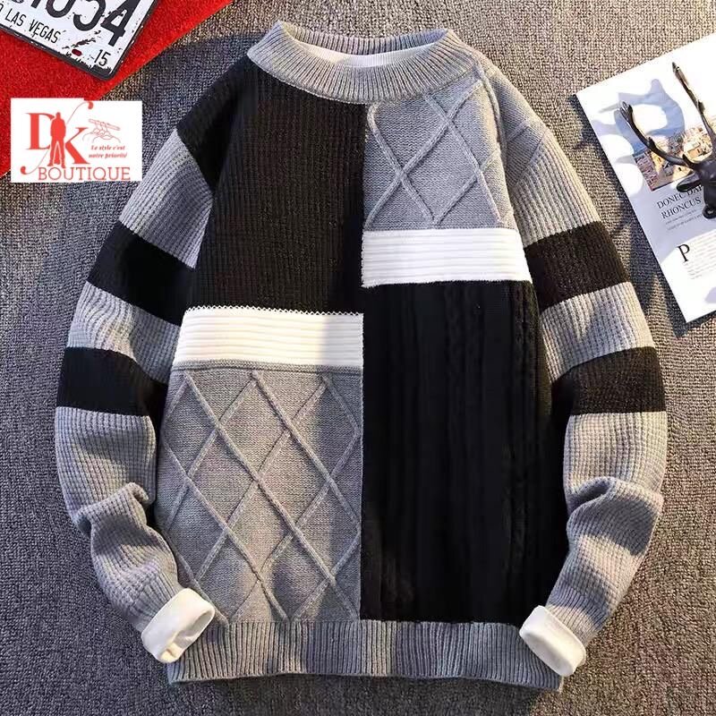 Pulls en laine motifs originaux