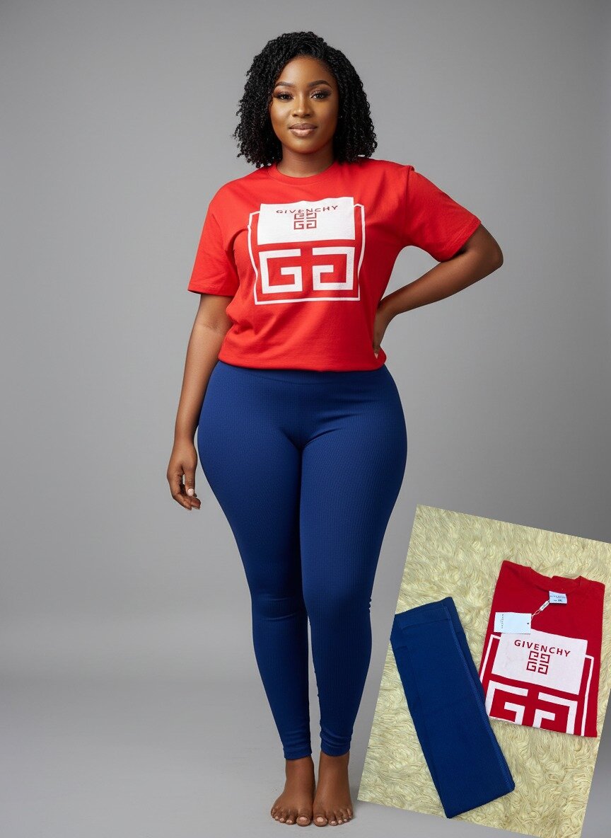 Ensemble T-shirt et Collant