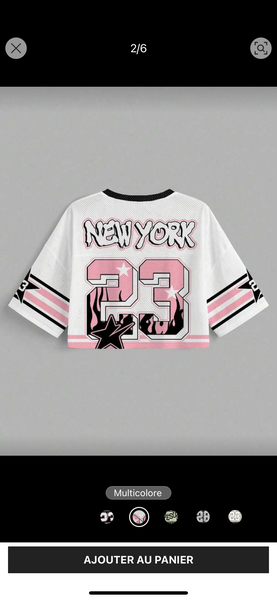 Maillot Cropped Multicolore