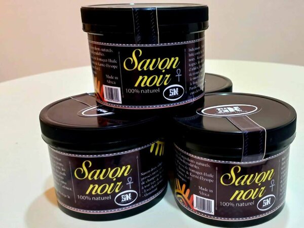 Savon Noir Naturel Exfoliant