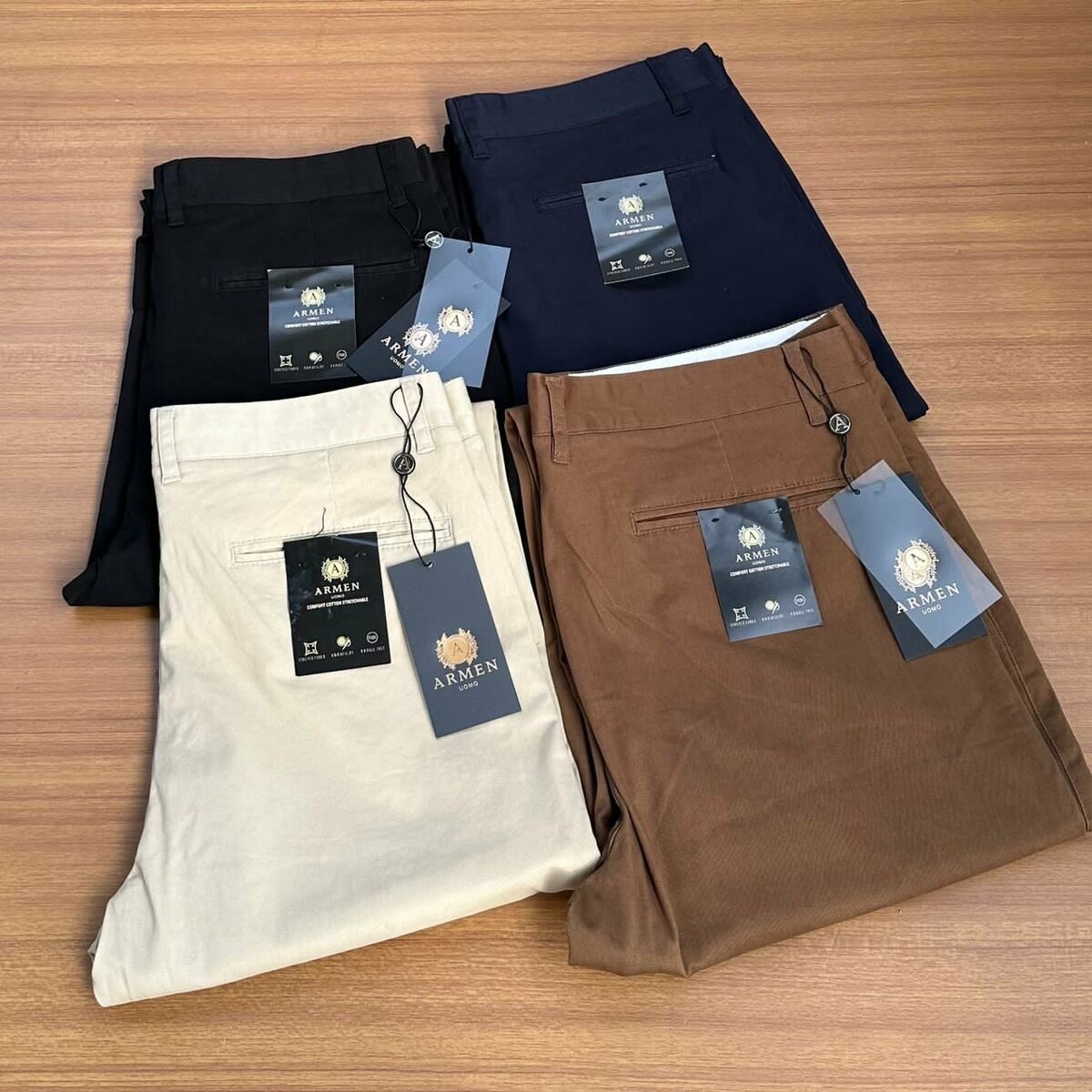 Mens khakis trousers