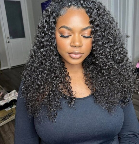 Extensions cheveux bouclés