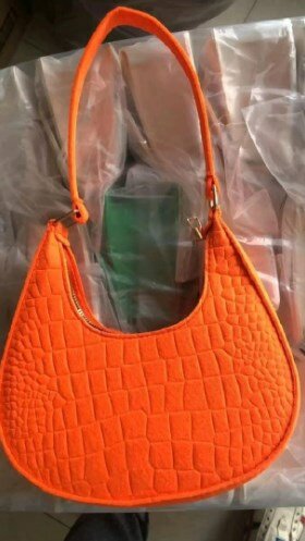 Orange handbag
