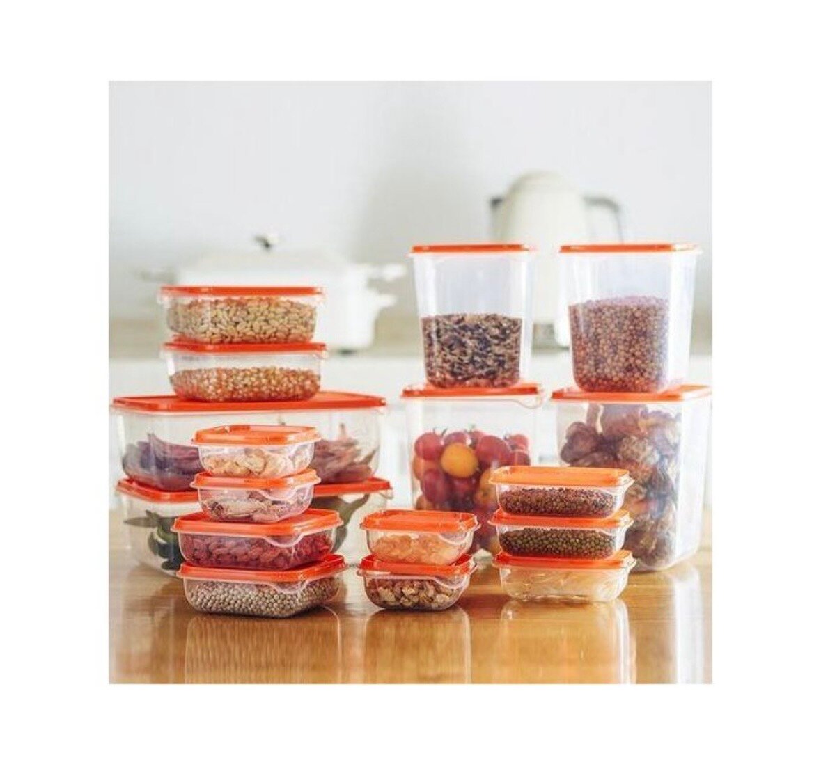 Set de 17 boîtes alimentaires