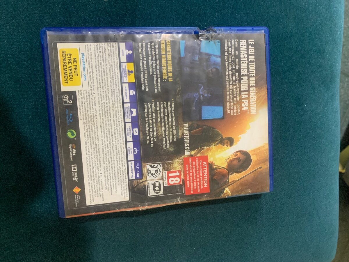 CD THE LAST OF US remastered