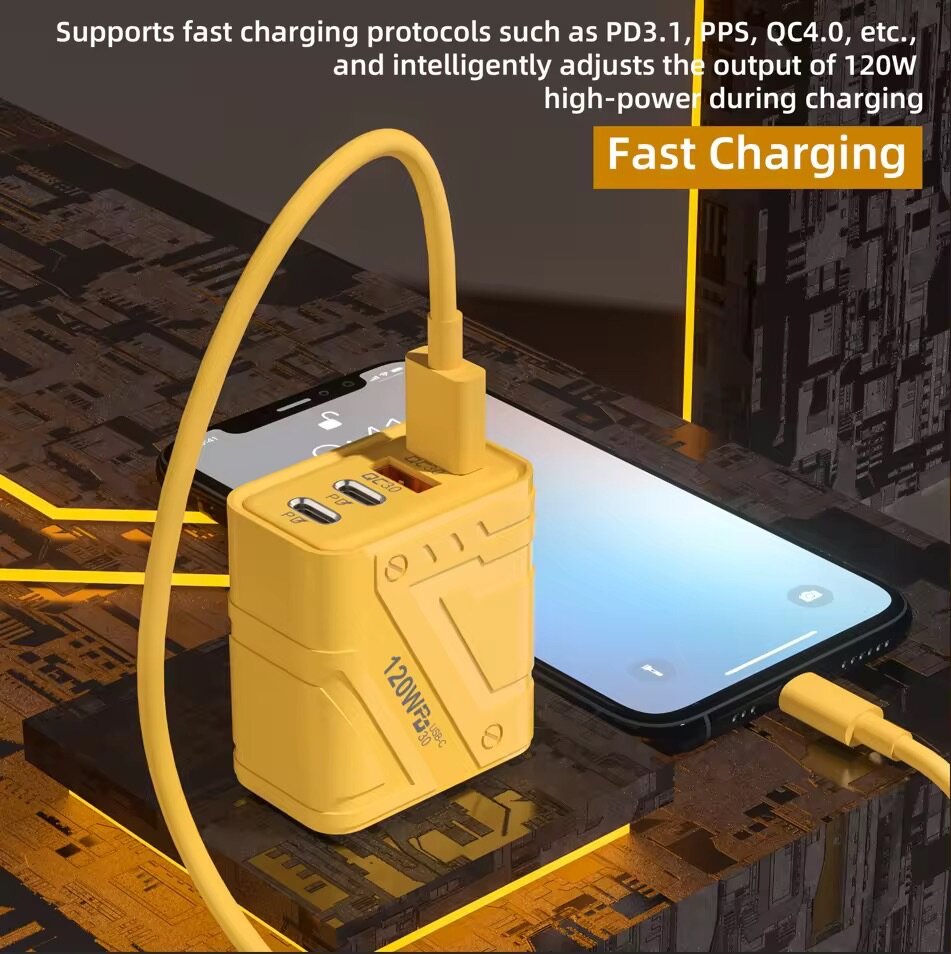 Chargeur rapide USB-C 120W