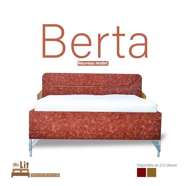 BERTA lit 2 places