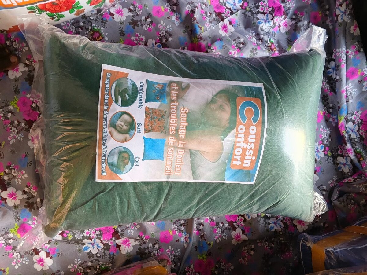 Coussin Confort Vert Orthopédique