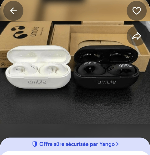 Écouteurs Bluetooth Ambie
