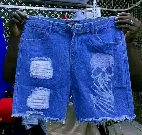 Shorts en jean décontracté