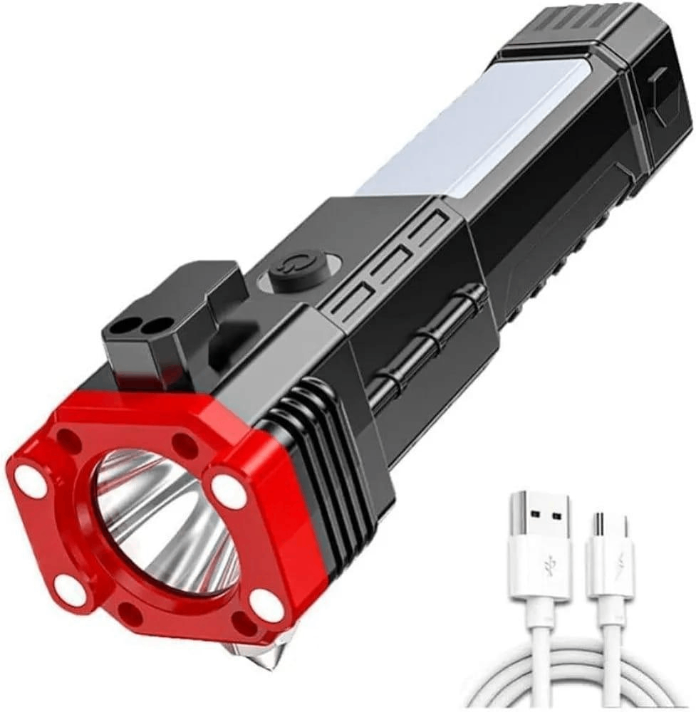 Rechargeable LED Torch Light with Type-C