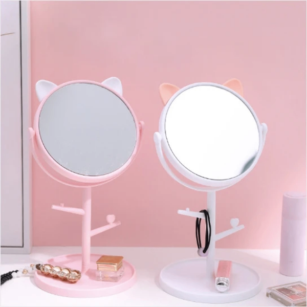 Miroir de maquillage mignon