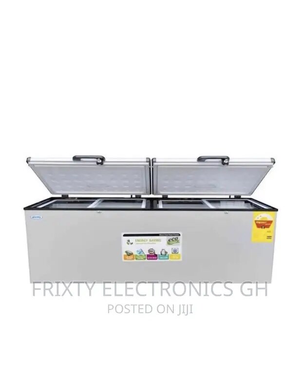 DOUBLE DOOR CHEST FREEZER 518LITR