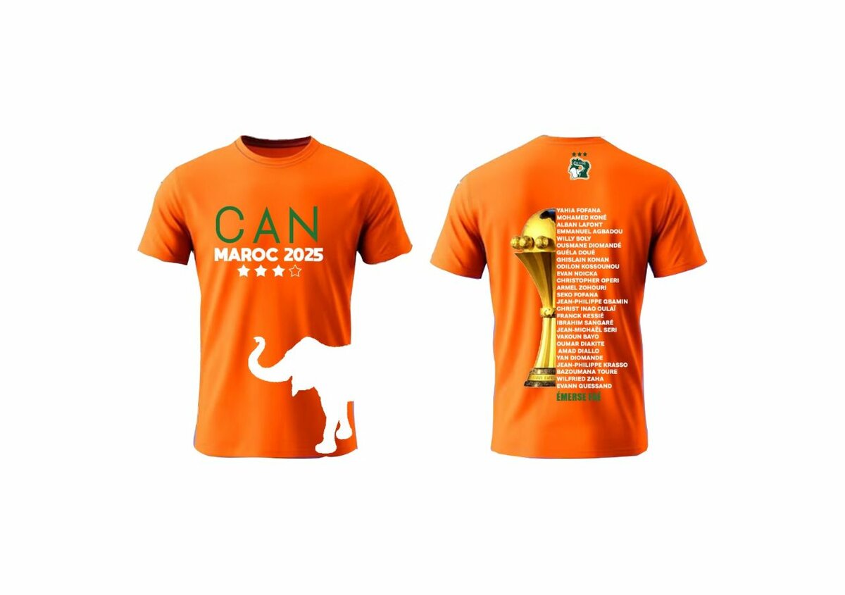 T-shirt CAN Maroc 2025