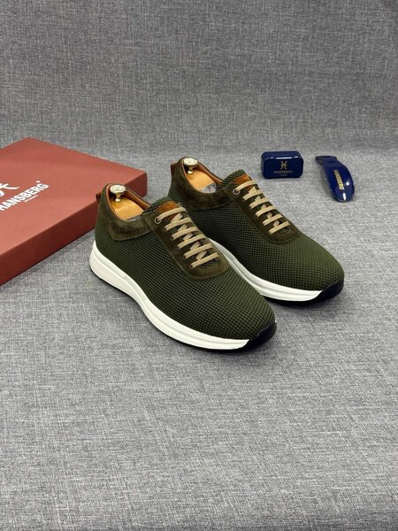 Chaussures de sport vertes