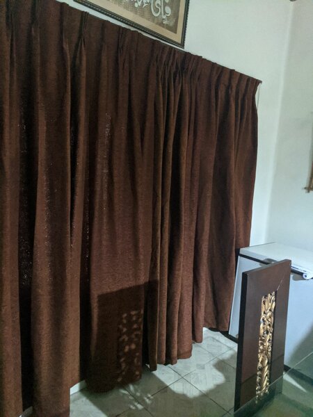 Chocolate brown curtains for sale