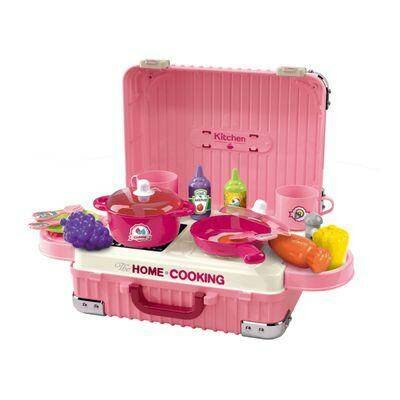 Cuisine de jeu portable pour enfants