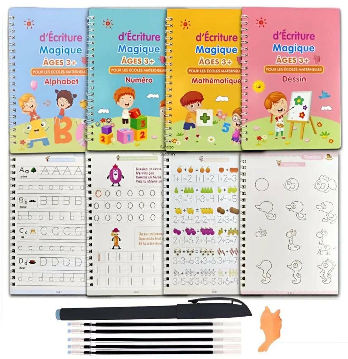 Cahiers Magiques Écriture Enfants