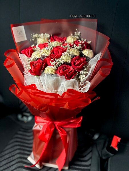 Bouquet de chocolats exquis