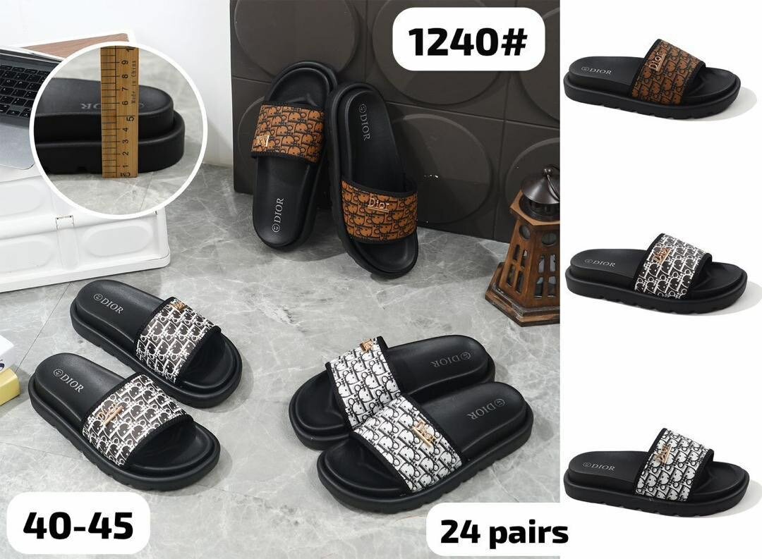 Claquettes modernes pour homme