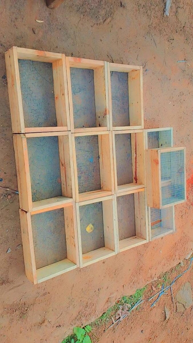 Boîte à nid pour lapin