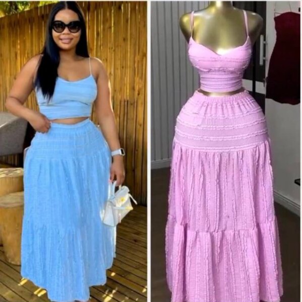 Ensemble Bohème Chic Été