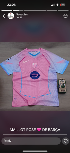 Maillot FC Barcelone
