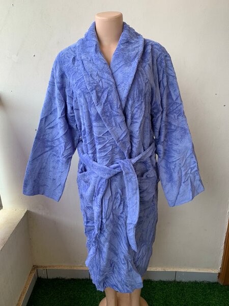 Peignoir Adulte bleu
