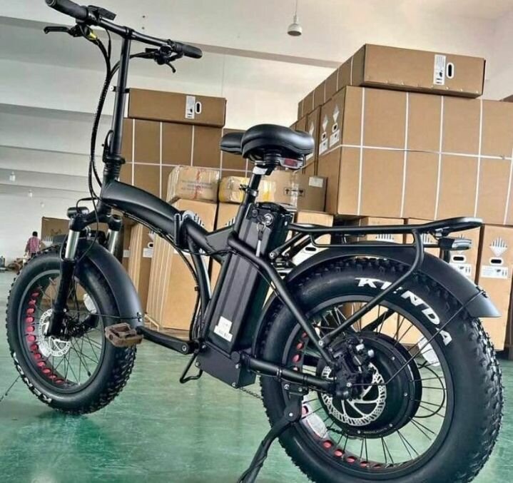 Vélo électrique pliant