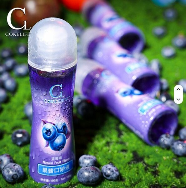 Lubrifiant aromatisé aux fruits