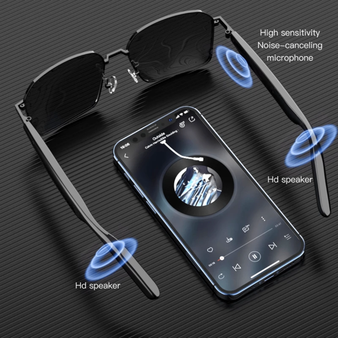 Lunettes Smart Audio Connectées