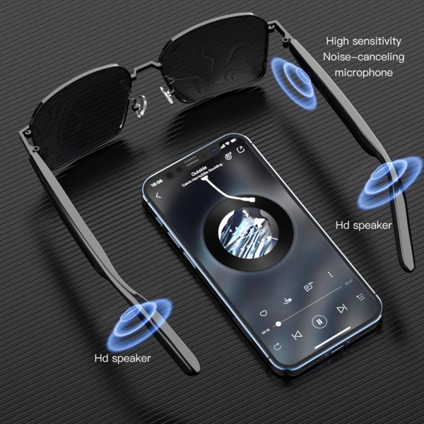 Lunettes Smart Audio Connectées