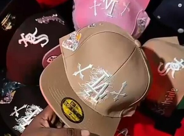 Casquette LA stylisé