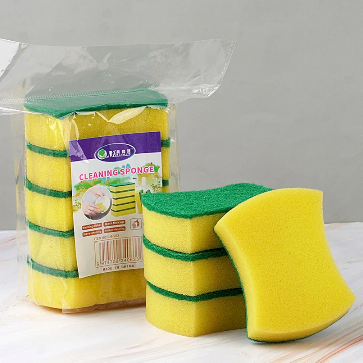 Éponge double face pour nettoyage