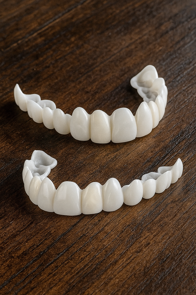 Facette dentaires amovibles