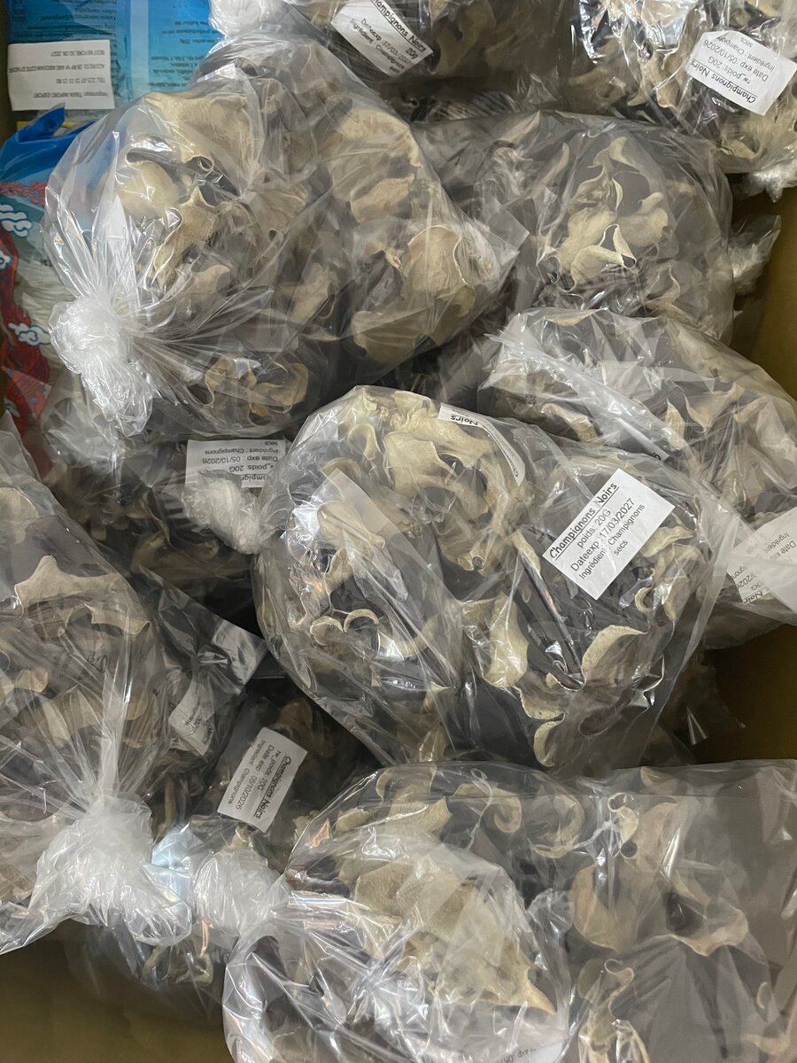 Champignons séchés premium